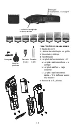 Preview for 35 page of BaBylissPro 4rtists LO-PRO FX825E Manual