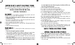 Preview for 2 page of BaBylissPro B787 Series Operating Instructions Manual