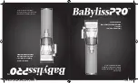 Preview for 1 page of BaBylissPro B870GDBR Operating Instructions Manual