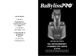 Preview for 1 page of BaBylissPro B890A Operating Instructions Manual