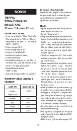 Preview for 20 page of BaBylissPro BAB2269TTE Manual