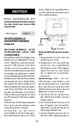 Preview for 10 page of BaBylissPro BARBERSONIC BDISBOXE Manual