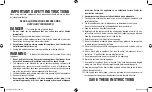 Preview for 2 page of BaBylissPro FX673NS Operating Instructions Manual