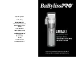 Preview for 1 page of BaBylissPro LIMITEDFX B870GBA Operating Instructions Manual