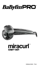BaBylissPro MiraCurl Steamtech BAB2665SBE Manual preview