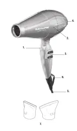 Preview for 2 page of BaBylissPro NANO TITANIUM Portofino 6600 Manual