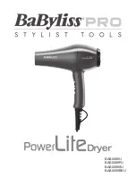 BaBylissPro PowerLite BAB5589U Manual preview