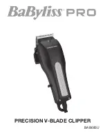 Preview for 1 page of BaBylissPro PRECISION V-BLADE CLIPPER Manual