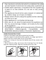 Preview for 4 page of BaBylissPro PRECISION V-BLADE CLIPPER Manual