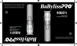 Preview for 1 page of BaBylissPro ROSEFX FX788RG Operating Instructions Manual