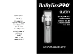 BaBylissPro SILVERFX B870SA Operating Instructions Manual preview