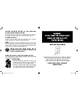 Preview for 5 page of BaBylissPro Stealth BAB831C Operating Instructions Manual