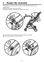 Предварительный просмотр 8 страницы Babylo Compact Stroller Instruction Manual