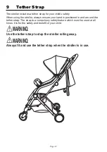 Предварительный просмотр 14 страницы Babylo Compact Stroller Instruction Manual