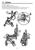 Предварительный просмотр 16 страницы Babylo Compact Stroller Instruction Manual