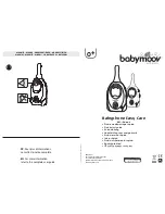 babymoov A014011 Quick Start Manual preview