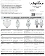 Preview for 1 page of babymoov A038209 Assembly Instructions