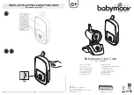 babymoov Babyphone Visio Care Instructions For Use предпросмотр