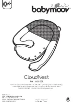 babymoov CloudNest Instructions For Use Manual предпросмотр