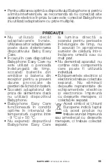 Preview for 55 page of babymoov Easy Care A014013 Instructions For Use Manual