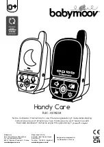 Preview for 1 page of babymoov Handy Care Instructions For Use Manual