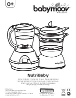 babymoov Nutribaby+ Instructions For Use Manual предпросмотр