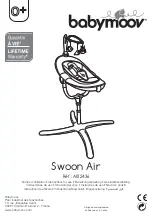 babymoov Swoon Air Instructions For Use Manual preview