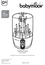 babymoov Turbo Pure A003107 Instructions For Use Manual preview