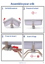 Preview for 5 page of Babymore Air Motion Crib Instructions Manual