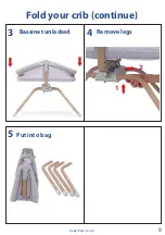 Preview for 9 page of Babymore Air Motion Crib Instructions Manual