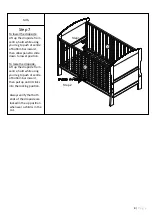 Preview for 8 page of Babymore Aston Cot/Bed Instructions Manual