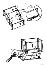 Предварительный просмотр 5 страницы Babymore BEL TOY CHEST Instructions Manual