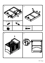 Preview for 4 page of Babymore Cot Top Changer Instructions