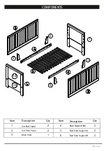 Preview for 4 page of Babymore LUNO COT/BED Instructions Manual