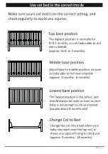 Preview for 5 page of Babymore LUNO COT/BED Instructions Manual