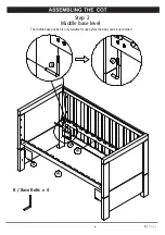 Preview for 8 page of Babymore LUNO COT/BED Instructions Manual