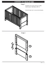 Preview for 12 page of Babymore LUNO COT/BED Instructions Manual