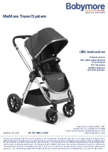 Babymore MeMore Travel System Instruction preview