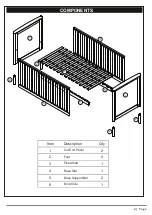 Предварительный просмотр 4 страницы Babymore MILO COT / BED Instructions Manual