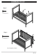 Предварительный просмотр 6 страницы Babymore MILO COT / BED Instructions Manual