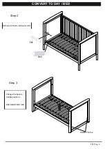 Предварительный просмотр 10 страницы Babymore MILO COT / BED Instructions Manual