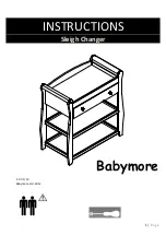 Babymore Sleigh Changer Instructions Manual preview