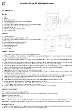 Предварительный просмотр 3 страницы BabyOno BC-008 Instructions For Use Manual