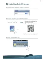 Предварительный просмотр 9 страницы BabyPing Video Monitor User Manual
