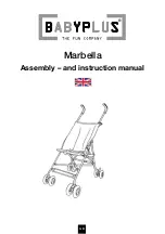 Предварительный просмотр 5 страницы babyplus Marbella Assembly And Instruction Manual