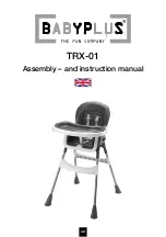 Предварительный просмотр 5 страницы babyplus TRX-01 Assembly And Instruction Manual