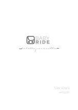 Предварительный просмотр 1 страницы BabyRide Poussette Nature User Manual