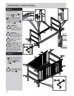 Предварительный просмотр 6 страницы Babystart Delfina 377/4467 Assembly Instructions Manual