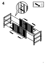 Предварительный просмотр 5 страницы BABYSTYLE Monaco Cot Bed Assembly Instructions Manual