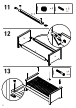 Предварительный просмотр 8 страницы BABYSTYLE Monaco Cot Bed Assembly Instructions Manual